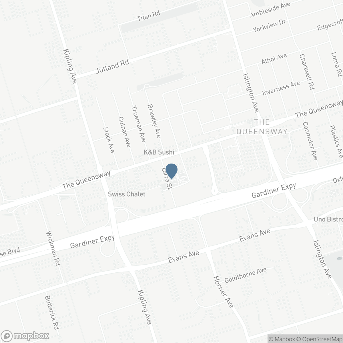 1807 - 15 ZORRA STREET, Toronto, Ontario M8Z 0C1